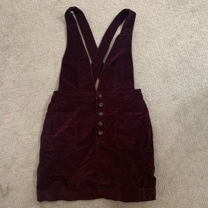 Free people overall skirt